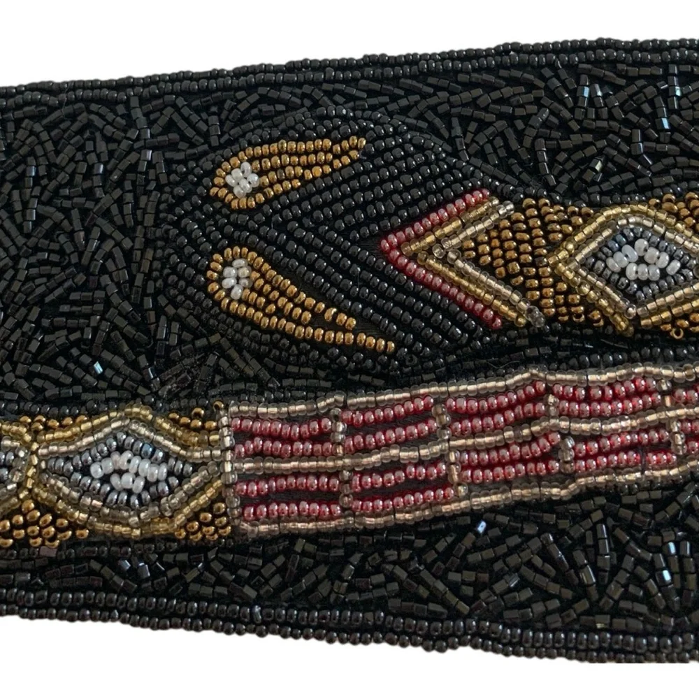 Beaded Leslie Kaplan Ltd. Vintage Belt - Picture 4 of 7